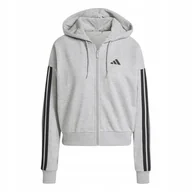 Bluzy damskie - BLUZA Z KAPTUREM ESSENTIALS 3-STRIPES JE0055 R. S - miniaturka - grafika 1