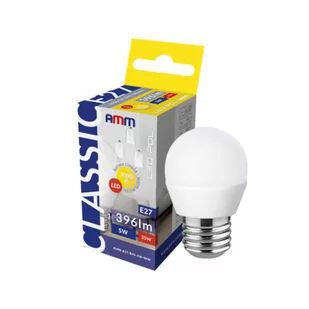 Żarówka LED AMM E27 B45 5 W WW - Żarówki LED - miniaturka - grafika 1