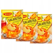 Galaretki - Winiary Galaretka brzoskwiniowy smak 71 g x 3 sztuk - miniaturka - grafika 1