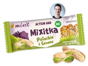 Mixit, Mixitka Action Bio – Sezam I Pistacje, 34G - Przekąski dla dzieci - miniaturka - grafika 1