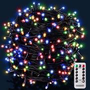 Oświetlenie świąteczne - Lampki choinkowe 200 LED kolorowy 20m Pilot Timer - miniaturka - grafika 1