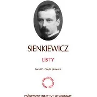 Klasyka - Listy. Tom IV. Część 1-3 - Henryk Sienkiewicz - miniaturka - grafika 1