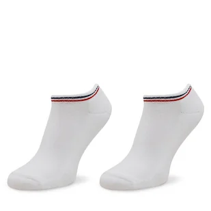 Zestaw 2 par stopek unisex Tommy Hilfiger 701228178 Biały - Skarpetki damskie - miniaturka - grafika 1
