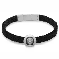 Bransolety męskie - Bransoletka Męska Guess Lion King Jumb01312Jwstbkt/U - miniaturka - grafika 1