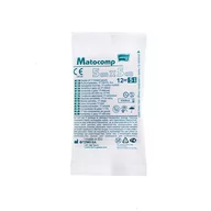 Apteczki i materiały opatrunkowe - MATOCOMP Kompresy z gazy 17-nitkowej jałowe 12-warstwowe 5x5cm-5 szt. - miniaturka - grafika 1
