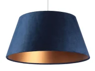 Lampy stojące - Granatowa lampa wisząca dzwon glamour - 5X S409 Galapi - miniaturka - grafika 1