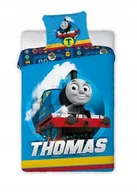 Pościel dla dzieci - pościel dziecięca bawełna 160x200 Tomek i Przyjaciele ciuchcia lokomotywa - miniaturka - grafika 1