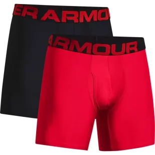 Bokserki męskie Under Armour Tech 6in 2 Pack - Bielizna sportowa męska - miniaturka - grafika 3