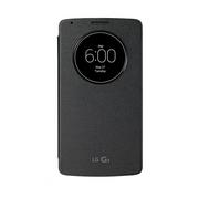 Etui i futerały do telefonów - LG L Fino Quick Window Circle zapewnia L70 + Czarny - miniaturka - grafika 1