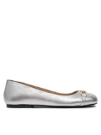 Baleriny - LOVE MOSCHINO Baleriny JA11011G1MIF090B Srebrny - miniaturka - grafika 1