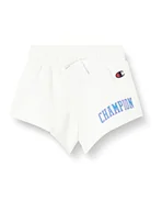 Spodenki damskie - Champion Szorty dziecięce, uniseks, Off-white (Way), 11-12 Lat - miniaturka - grafika 1