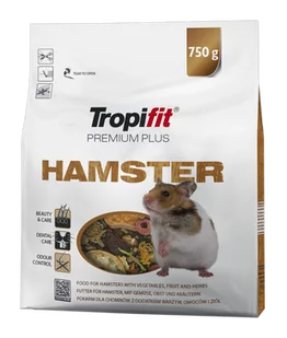 Tropifit Premium Plus HAMSTER 750g dla chomika 55719-uniw - Karma dla gryzoni - miniaturka - grafika 1