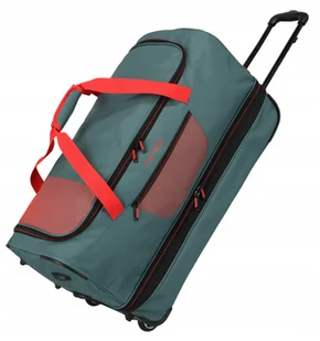 Torba podróżna na kółkach Travelite Basics 98/119L zielono pomarańczowa - Torby podróżne - miniaturka - grafika 1