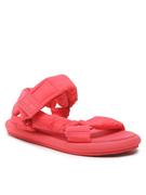 Sandały damskie - Tommy Jeans Sandały Poppy Soft Padded EN0EN02120 Różowy - miniaturka - grafika 1