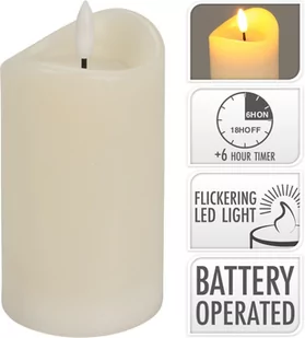 Świeca Led 7x12.5cm 2x Aaa 1,5v - Świece - miniaturka - grafika 2