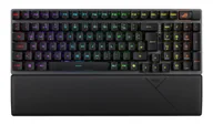 Klawiatury - ASUS ROG Strix Scope II 96 RX Wireless klawiatura Gaming USB + RF Wireless + Bluetooth Czarny 90MP03S0-BKDA20 - miniaturka - grafika 1