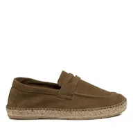 Espadryle męskie - Espadryle QUAZI QZ-63-04-000619 Zielony - miniaturka - grafika 1