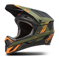 Kaski rowerowe - Kask MTB Downhill O'Neal BACKFLIP STRIKE V.23 Czarny/Pomarańczowy/BrązowyXL - miniaturka - grafika 1