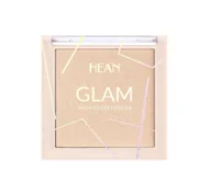 Rozświetlacze do twarzy i ciała - HEAN - GLAM HIGHLIGHTER POWDER - Wielofunkcyjny rozświetlacz do twarzy i ciała - 7,5 g - 200 - LUXURY NUDE - miniaturka - grafika 1