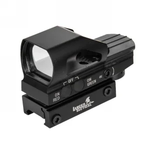 Kolimator Lancer Tactical Reflex Red & Green Dot - Czarny - Lunety i akcesoria - miniaturka - grafika 1