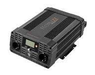 Przetwornice samochodowe - Technaxx TE22 adapter zasilający/ inwentor Automatyczna 2000 W Czarny - miniaturka - grafika 1
