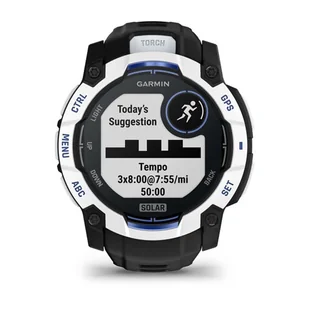Garmin Instinct Czarno-biały - Smartwatch - miniaturka - grafika 1