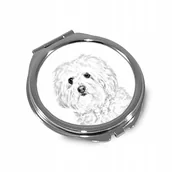 Lusterka do makijażu - Bolończyk Lusterko kieszonkowe składane do torebki - miniaturka - grafika 1