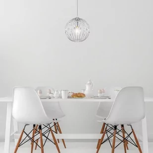 Globo Lighting Druciana lampa wisząca HANAKO 16028H do salonu chrom 16028H - Lampy sufitowe - miniaturka - grafika 1