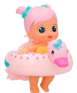 Różowa Laleczka “Kaczuszka” z Ruchomym Kołem Kąpielowa Laleczka - Figurki dla dzieci - miniaturka - grafika 1