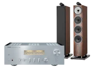 Zestawy stereo - Yamaha A-S1200 (srebrny) + 702 S3 (mokka) - miniaturka - grafika 1