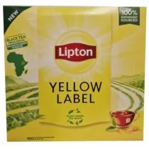 Lipton Herbata czarna Yellow Label w kopertach 100 x 2 g - Herbata - miniaturka - grafika 1