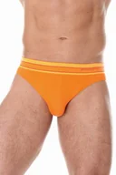 Bielizna sportowa męska - Slipy męskie Brubeck Active Wool BE10110 pomarańczowy - miniaturka - grafika 1