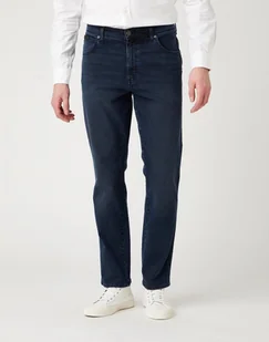 Męskie spodnie jeansowe dopasowane Wrangler TEXAS SLIM W31 L32 - Spodnie męskie - miniaturka - grafika 1