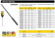 Wiertła - STANLEY Wiert$2o do betonu sds+   6x160mm Stanley STA54032-QZ - miniaturka - grafika 1
