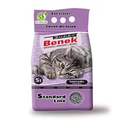 Żwirek dla kotów - Certech Super Benek Standard Lawenda żwirek dla kota zbrylający 10l - miniaturka - grafika 1