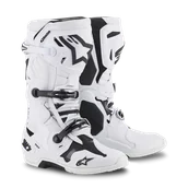 Buty motocyklowe - Buty Cross Alpinestars Tech 10 Złamany Biały45,5 - miniaturka - grafika 1
