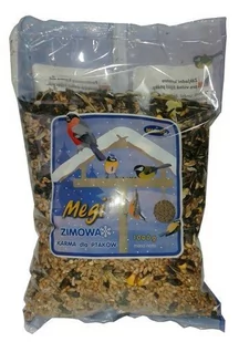 Megan Megi Karma zimowa standard 1kg [ME145] 5908241610642 - Karma dla ptaków - miniaturka - grafika 1
