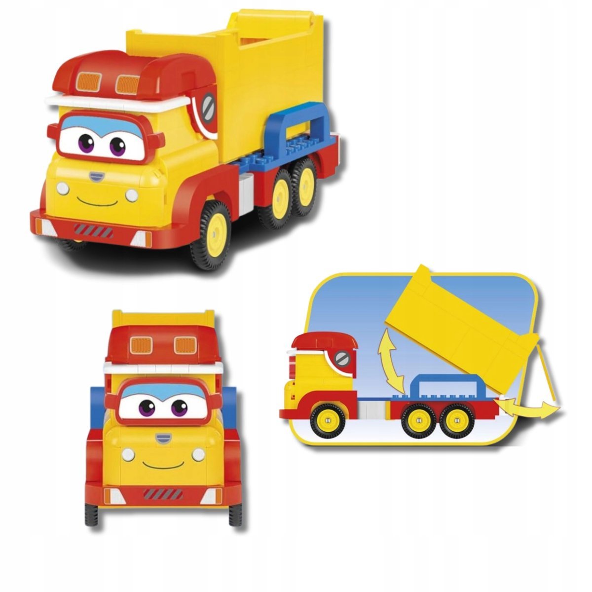 Klocki Remi Zestaw Konstrukcyjny Super Wings 25149 Klockowy Samochod 335 el