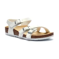 Buty dla dziewczynek - Birkenstock Sandały Kumba z dodatkiem skóry - miniaturka - grafika 1