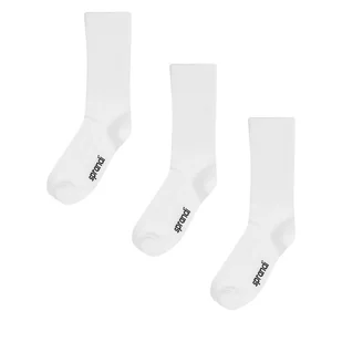 Zestaw 3 par wysokich skarpet unisex Sprandi 0UB-001-AW23 (3-pack) Biały - Skarpetki męskie - miniaturka - grafika 1