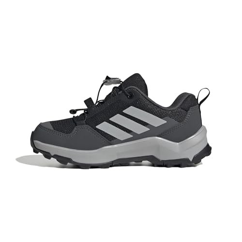 adidas Uniseks - dzieci Terrex AX4S SPEED LACING Hiking Shoes Kids, core black/grey two/grey six, 30 1/2 EU
