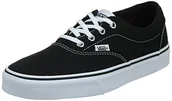 Sneakersy damskie - Vans Damskie sneakersy Doheny, Canvas Black White 187, 41 EU - miniaturka - grafika 1