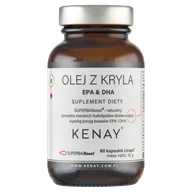 Serce i układ krążenia - Kenay Olej z kryla EPA & DHA, 60 kapsułek - miniaturka - grafika 1