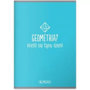 Zeszyt A5 32k gładki GEOMETRIA 9583352 HERLITZ - Zeszyty szkolne - miniaturka - grafika 1