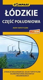 Wydawnictwo Compass Łódzkie - część południowa. Mapa w skali 1:100 000 - Compass - Atlasy i mapy - miniaturka - grafika 2