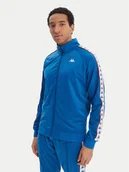 Bluzy męskie - Kappa Bluza Banda Anniston 301EFU0 Niebieski Slim Fit - miniaturka - grafika 1