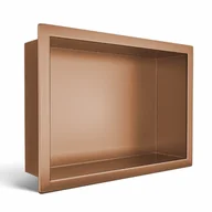 Akcesoria łazienkowe - Balneo półka wnękowa WALL-BOX ONE COPPER 300x200x100 - miniaturka - grafika 1