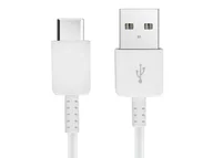 Kable USB - Kabel Samsung szybkie ładowanie USB-C Typ C 1,5m oryginalny EP-DW700CWE - biały - miniaturka - grafika 1