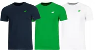 Koszulki męskie - 4F ZESTAW 3szt. MÄSKA KOSZULKA T-SHIRT 100% BAWEĹNA / rozm XXXXL 4XL - miniaturka - grafika 1