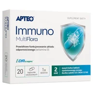 Układ pokarmowy - IMMUNO MULTIFLORA 20 KAPSUŁEK APTEO - miniaturka - grafika 1